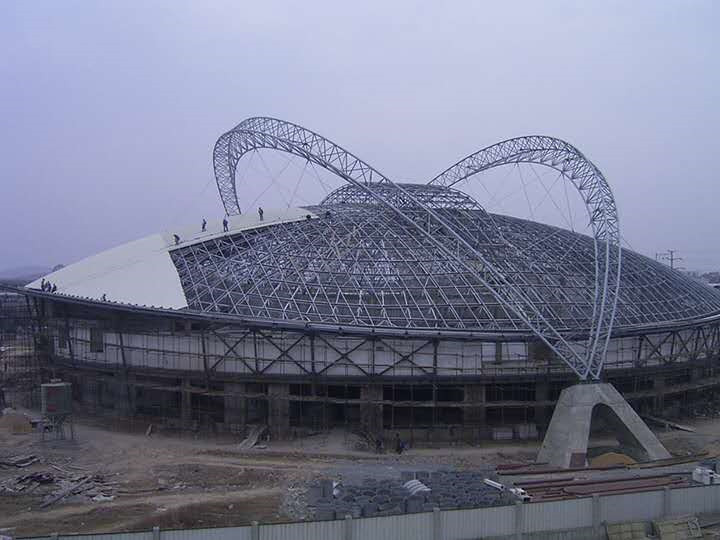 高邮体育馆网架